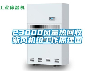 企業(yè)新聞23000風(fēng)量熱回收新風(fēng)機(jī)組工作原理圖