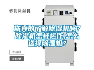 常見問題你真的了解除濕機嗎？除濕機怎樣運作,怎么選擇除濕機？
