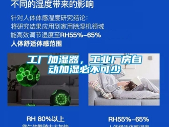 企業(yè)新聞工廠加濕器，工業(yè)廠房自動加濕必不可少