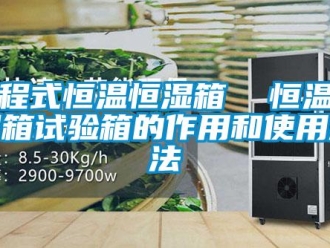 知識百科可程式恒溫恒濕箱  恒溫恒濕箱試驗(yàn)箱的作用和使用方法