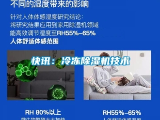 行業(yè)新聞快訊：冷凍除濕機技術
