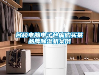行業(yè)新聞名碩電腦電子倉庫購買某品牌除濕機案例