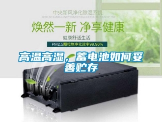 常見問題高溫高濕，蓄電池如何妥善貯存