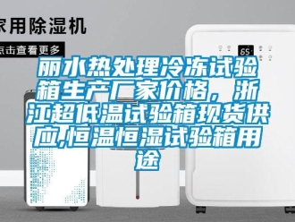 知識(shí)百科麗水熱處理冷凍試驗(yàn)箱生產(chǎn)廠家價(jià)格，浙江超低溫試驗(yàn)箱現(xiàn)貨供應(yīng),恒溫恒濕試驗(yàn)箱用途