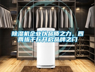 常見問題除濕機企業(yè)以品質(zhì)之力，四兩拔千斤開啟品牌之門