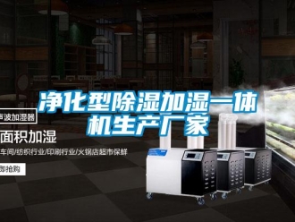企業(yè)新聞凈化型除濕加濕一體機(jī)生產(chǎn)廠家