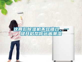 知識(shí)百科這兩款除濕機(jī)不容錯(cuò)過，一鍵開啟幫你遠(yuǎn)離潮濕