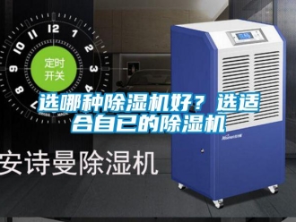 知識百科選哪種除濕機好？選適合自已的除濕機