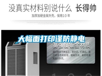 企業(yè)新聞大幅面打印謹(jǐn)防靜電